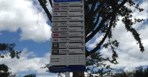 PARADERO SITP PARQUE SIMON BOLIVAR  138A05